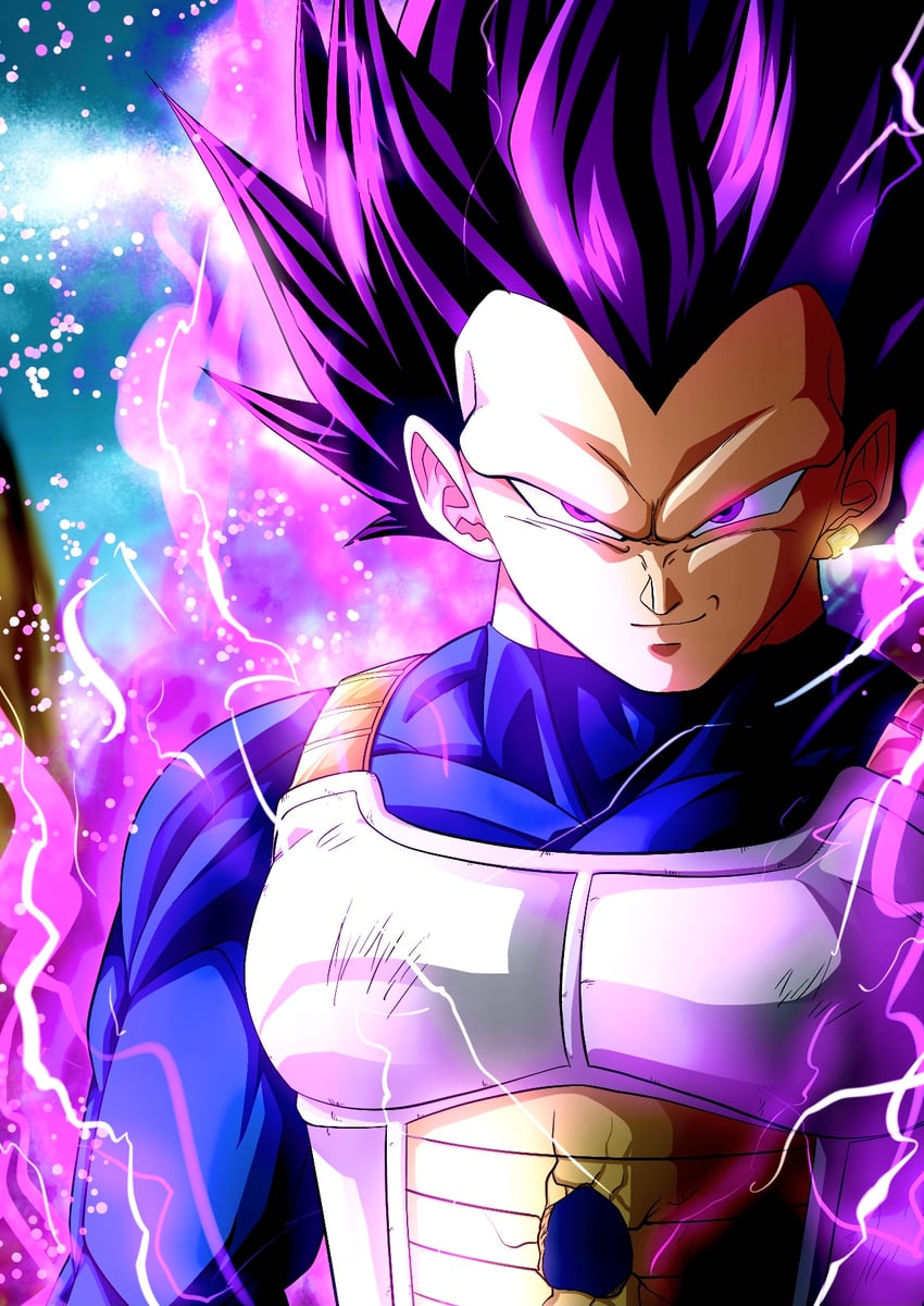 vegeta (dragon ball and 1 more) drawn by rushikun0530