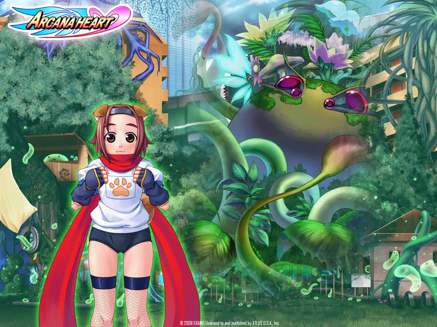 konoha and moriomoto (arcana heart) drawn by mizuki_gyokuran