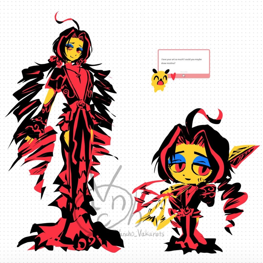 nicolina (project moon and 1 more) drawn by vancho_vakurets
