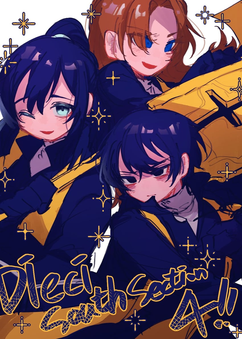 yi sang, hong lu, and rodion (project moon and 1 more) drawn by pmchell_04