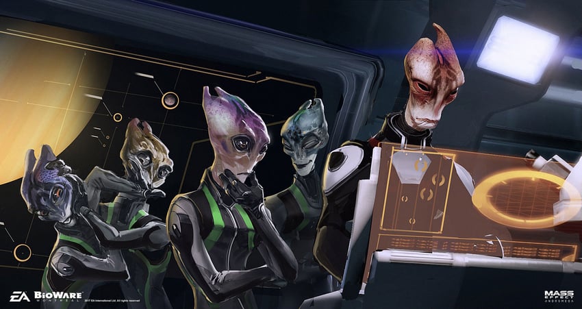mordin solus (mass effect and 4 more) drawn by ben_lo