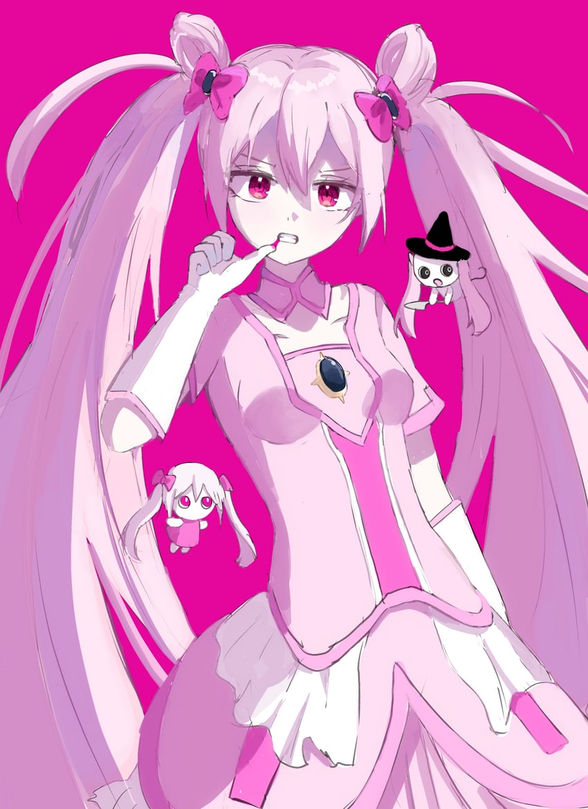 Hatsune miku aimaina and doushite chan vocaloid and 1 more drawn by