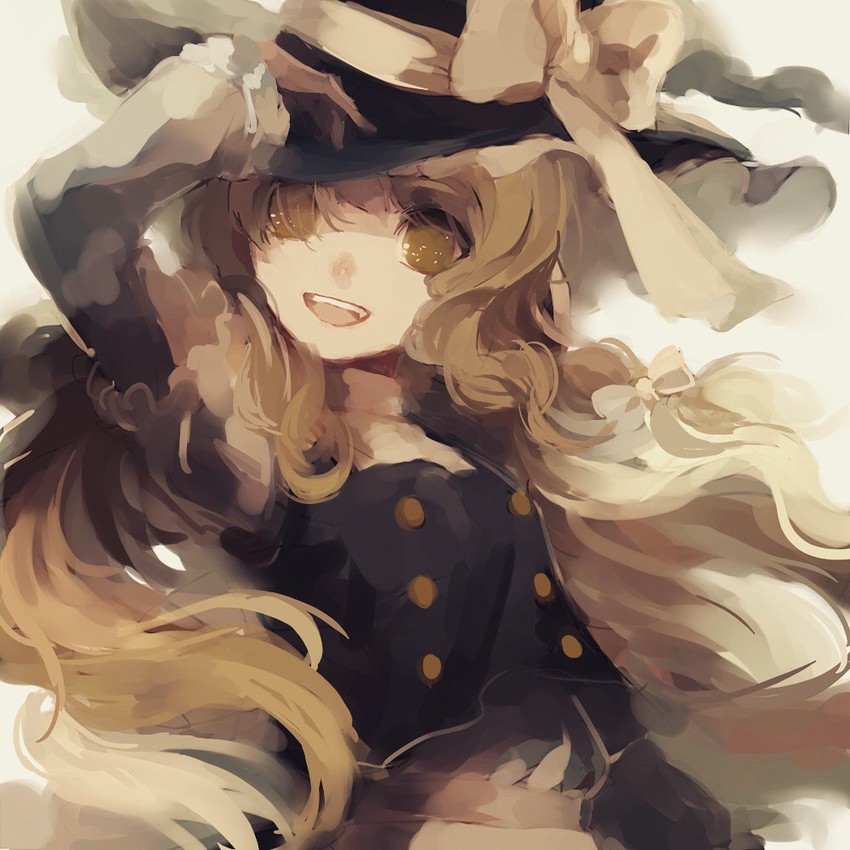 kirisame marisa (touhou) drawn by lemontea