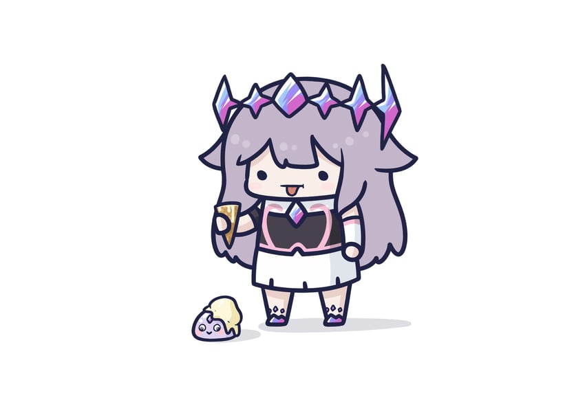 koseki bijou and pebble (hololive and 1 more) drawn by phdpigeon