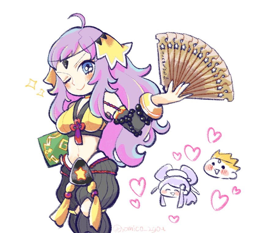 ophelia, orochi, and odin (fire emblem and 1 more) drawn by yomico_2gou