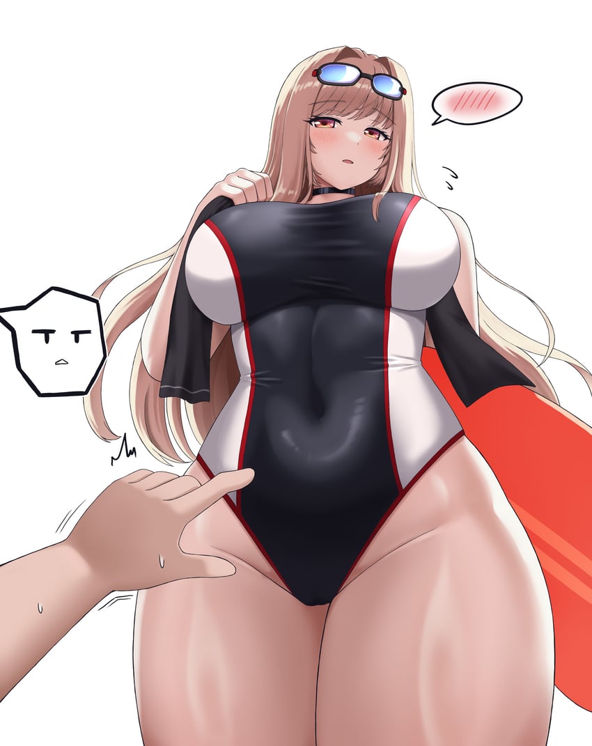 rapi (goddess of victory: nikke) drawn by johnny_(seek_as_1990sp)