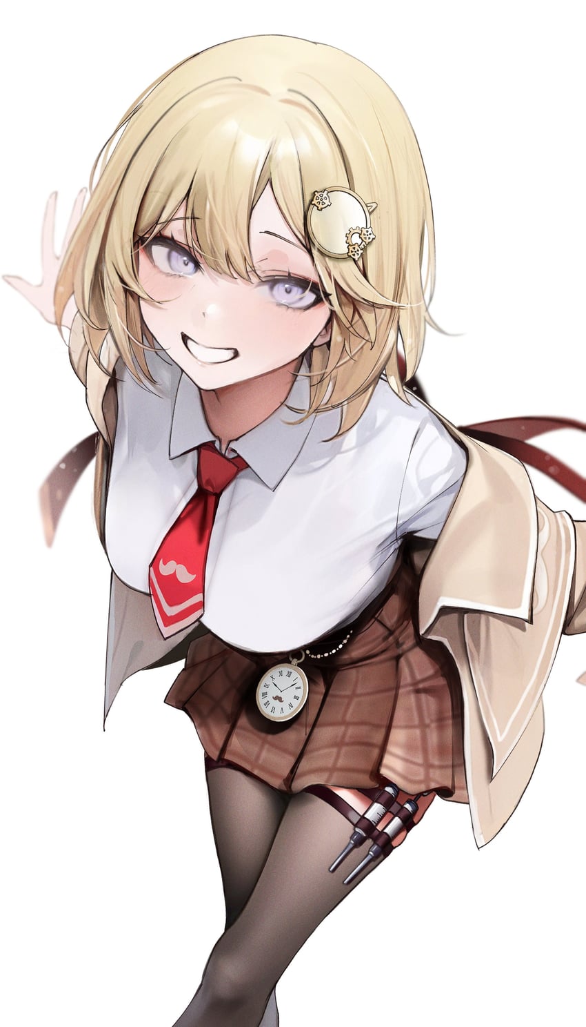 watson amelia (hololive and 1 more) drawn by dokuro_deluxe