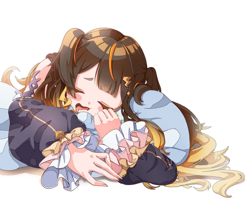 anya melfissa (hololive and 1 more) drawn by mameiriko