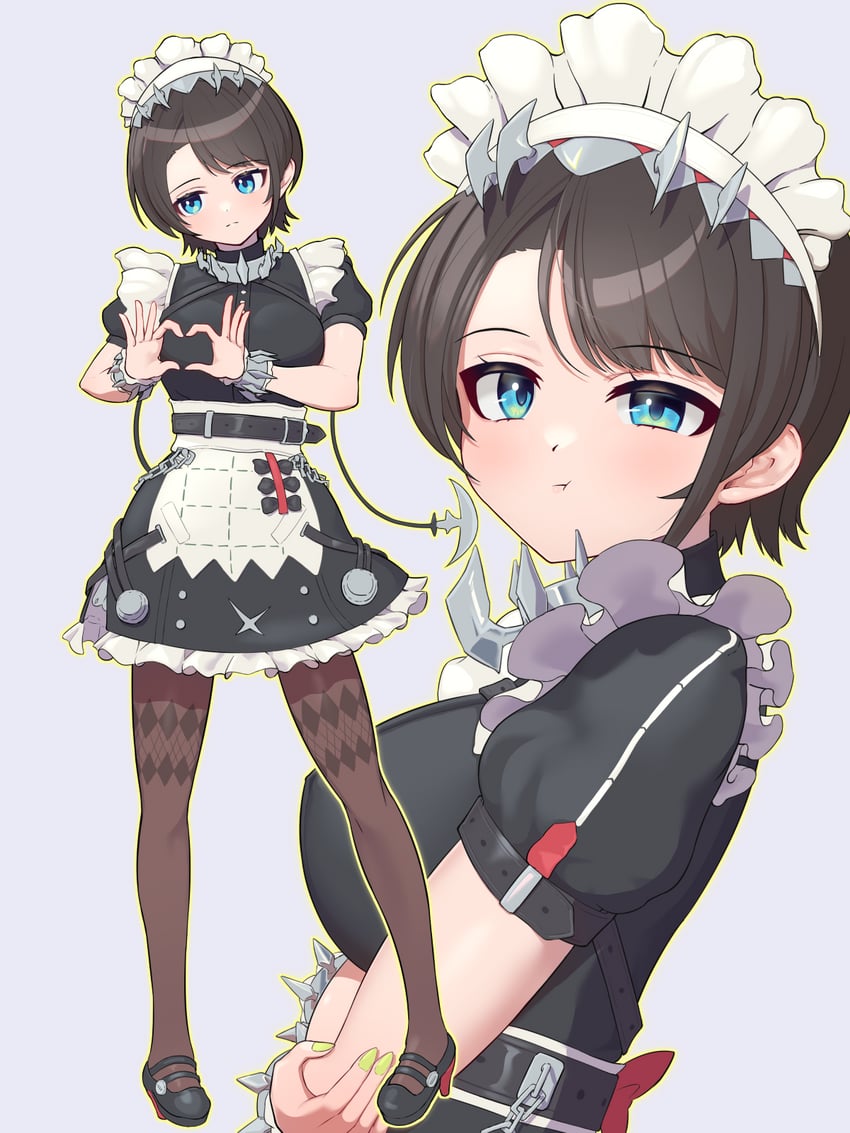 oozora subaru and ellen joe (hololive and 2 more) drawn by hareteruya