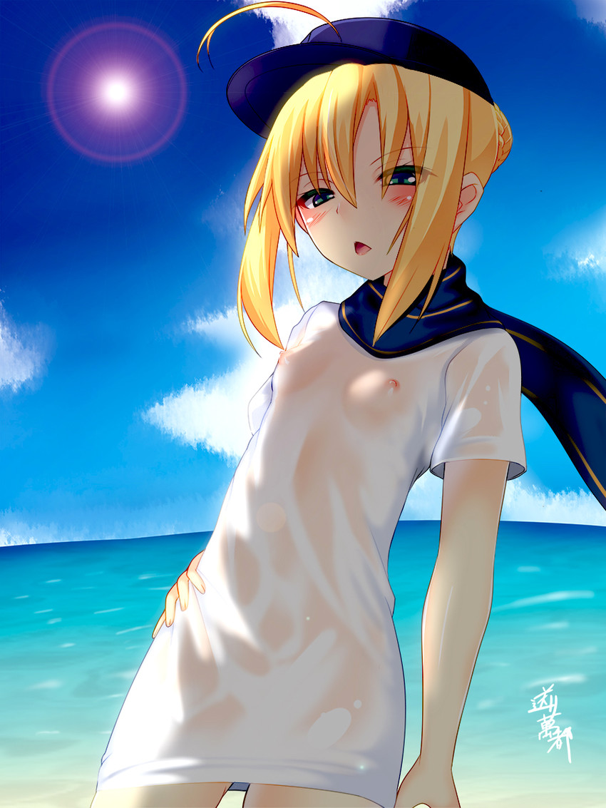 artoria pendragon and mysterious heroine x (fate and 1 more) drawn by okuri_banto