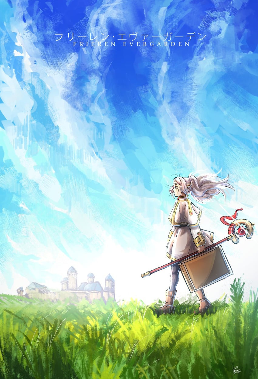 frieren (sousou no frieren and 1 more) drawn by ononotsu
