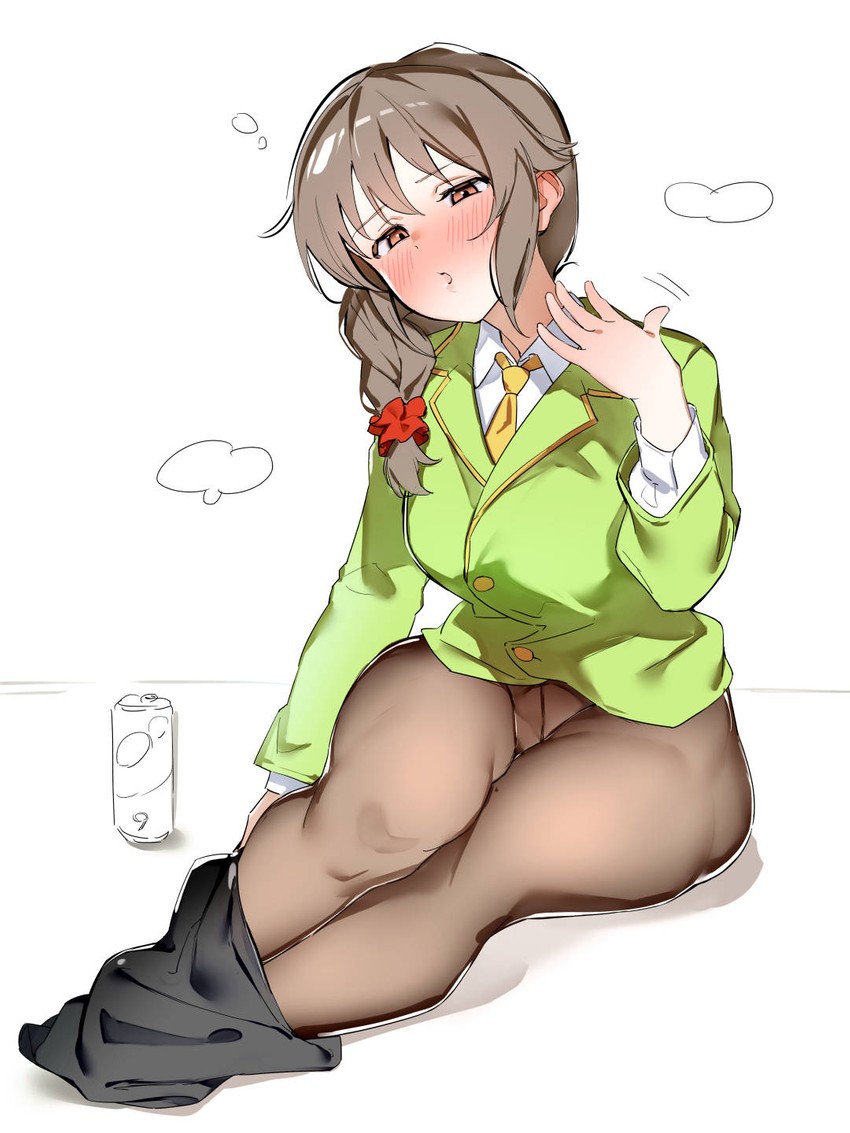 senkawa chihiro (idolmaster and 1 more) drawn by karan