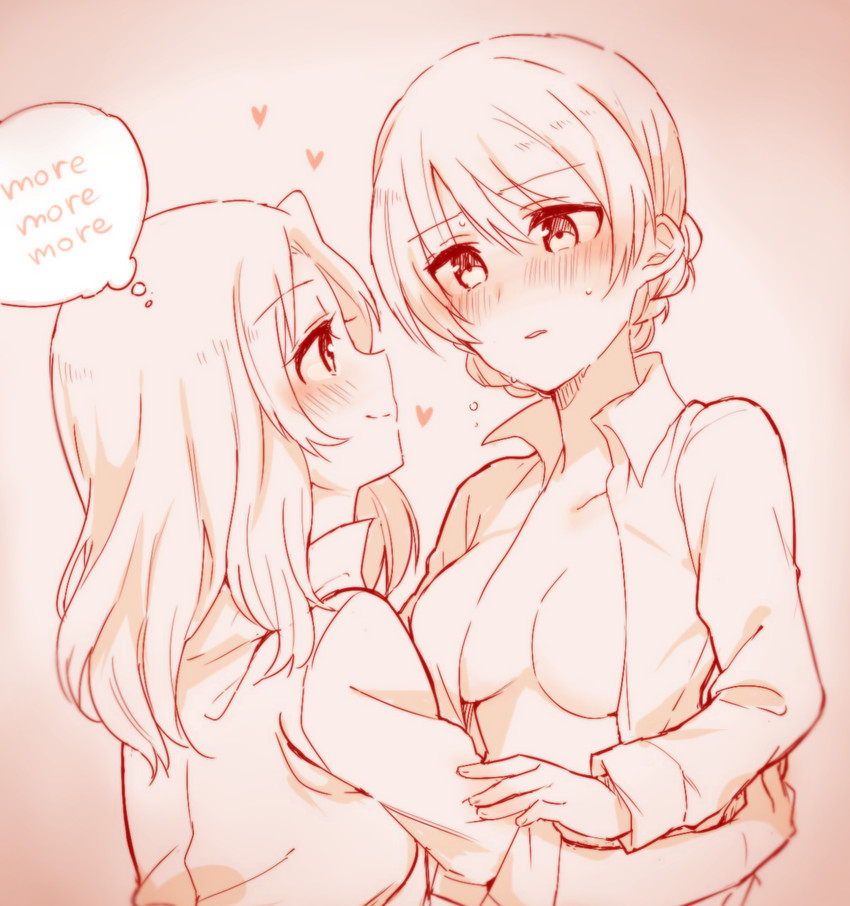 darjeeling and kay (girls und panzer) drawn by sorimachi-doufu