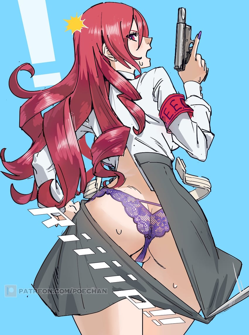 kirijou mitsuru (persona and 2 more) drawn by poechan_chan