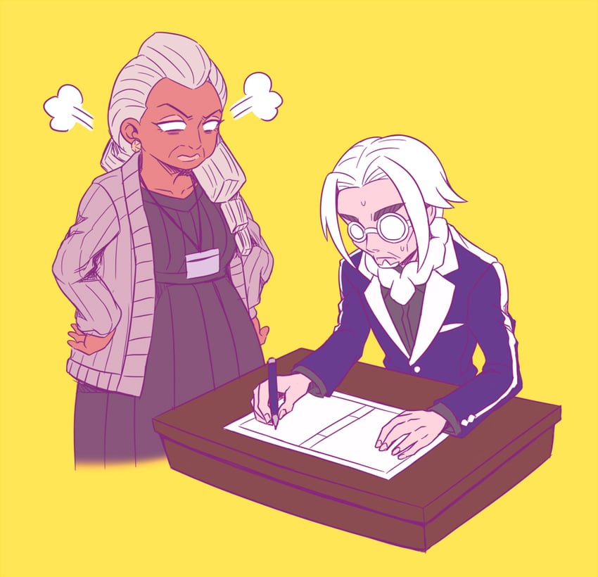 clavell and tyme (pokemon and 1 more) drawn by dynaxin