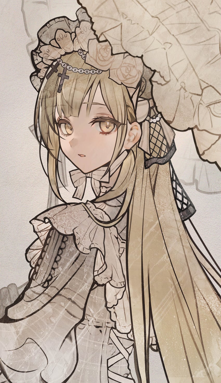 wakaba mutsumi (bang dream! and 1 more) drawn by ajirui