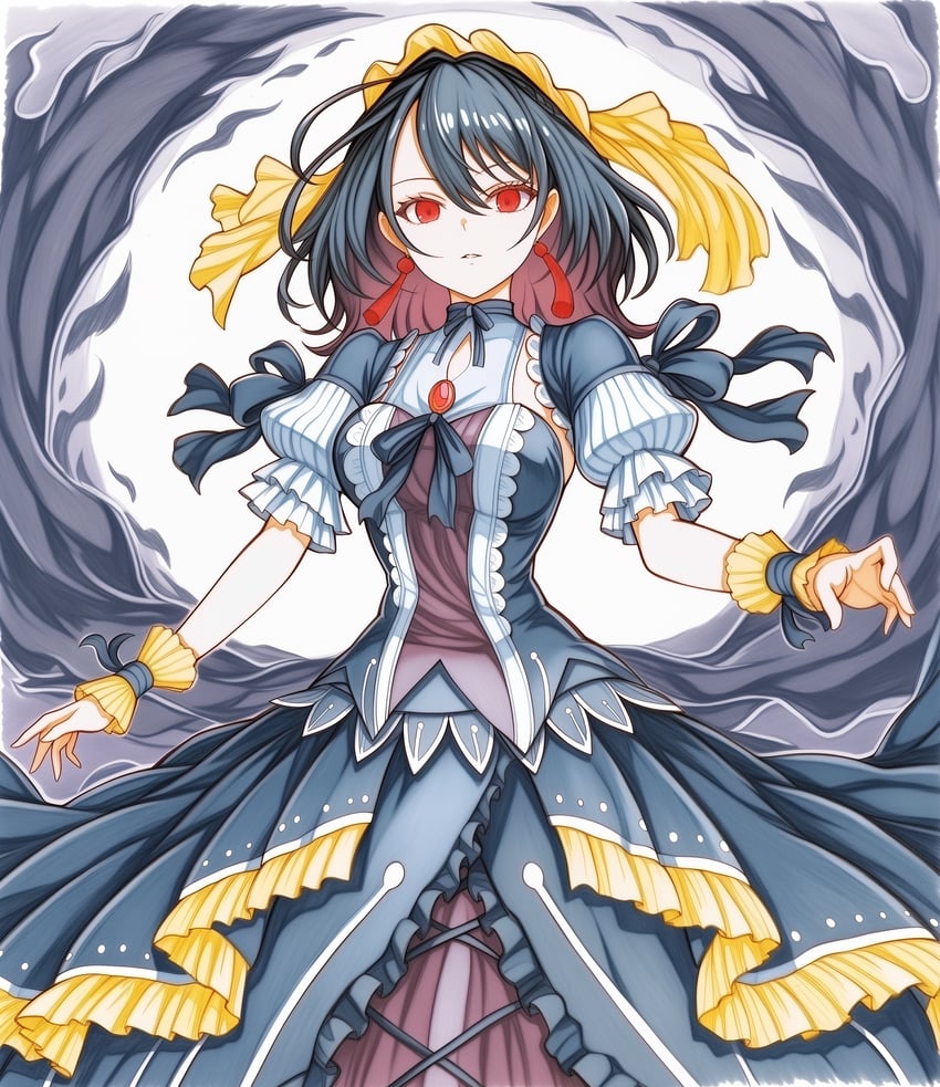 underworld goddess of the closed world (yu-gi-oh!) drawn by ownshine