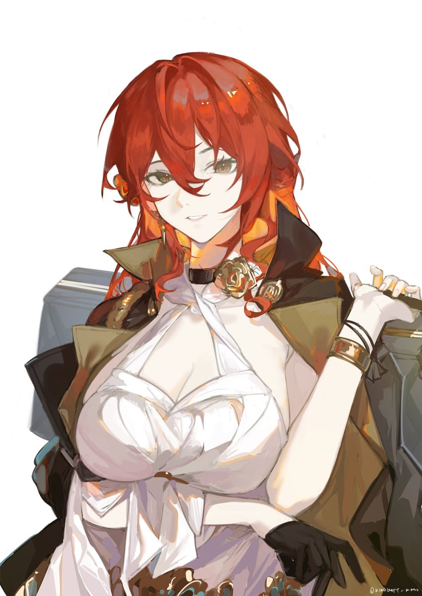 himeko (honkai and 1 more) drawn by kingcraft_kingu