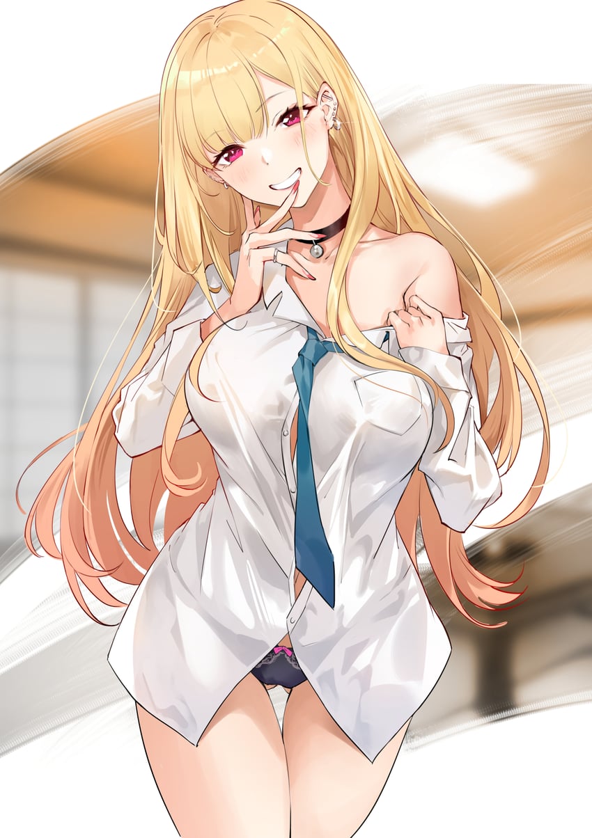 kitagawa marin (sono bisque doll wa koi wo suru) drawn by nr_noir