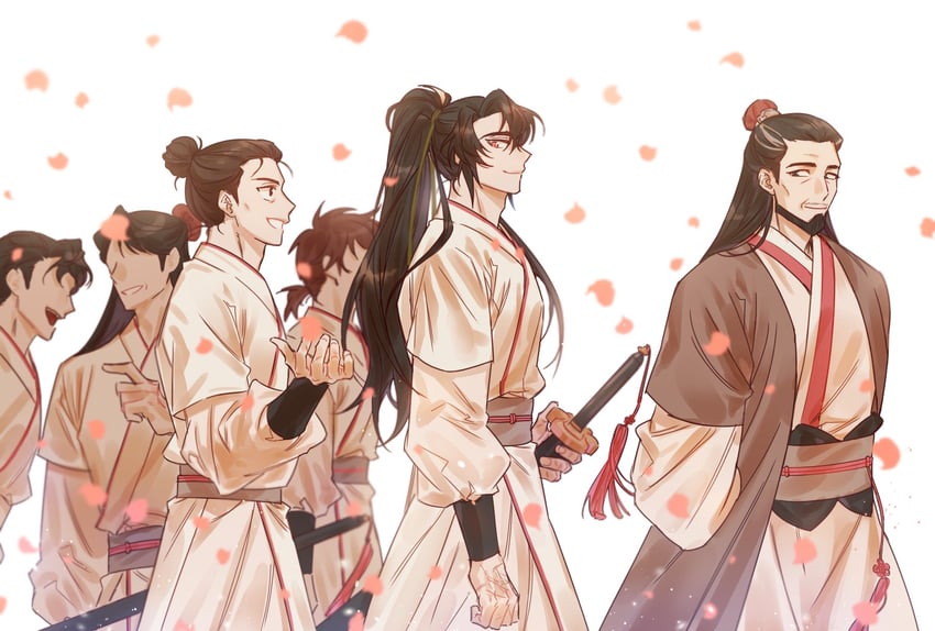 cheongmyeong and jangmun (return of the mount hua sect) drawn by blossom_robber