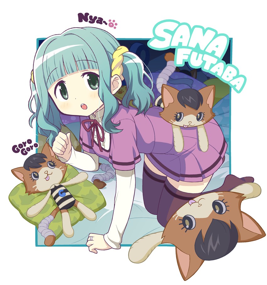 futaba sana (mahou shoujo madoka magica and 1 more) drawn by gecchu