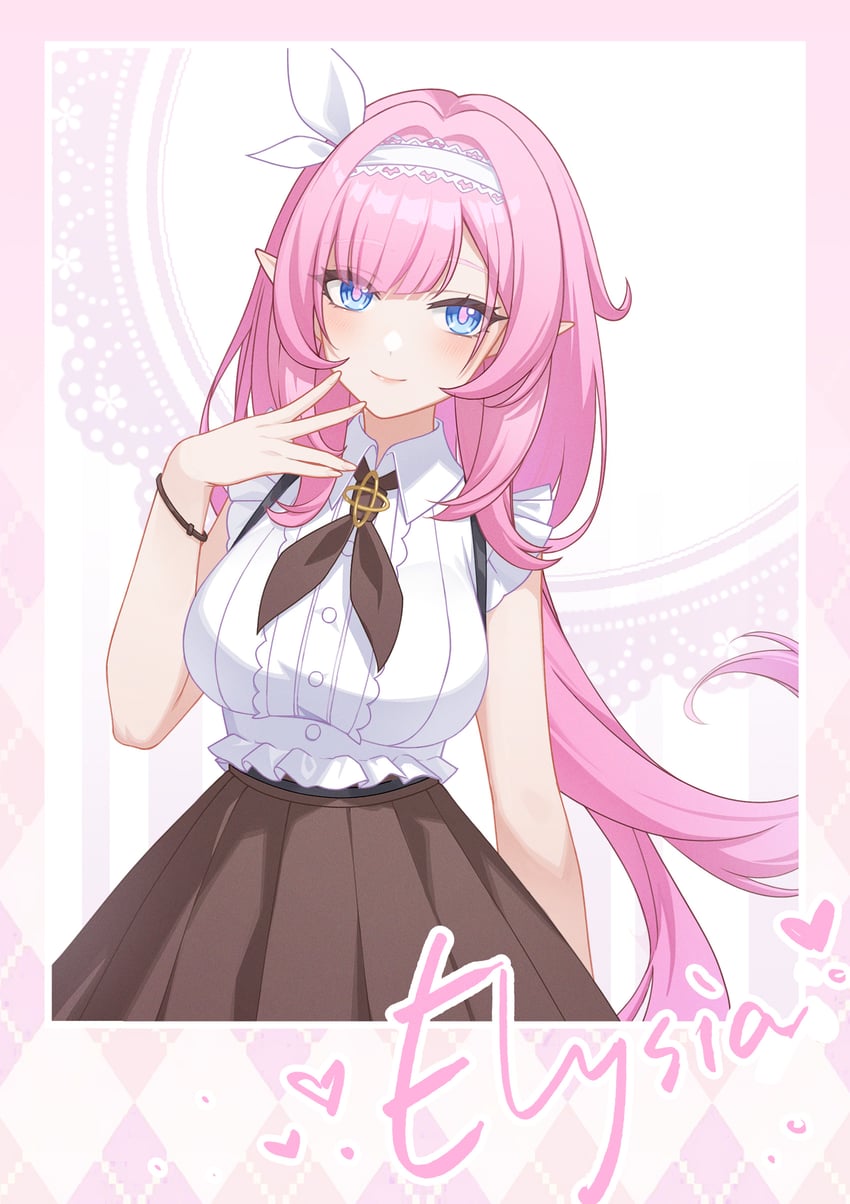 elysia (honkai and 1 more) drawn by yukiri_(l_ii)