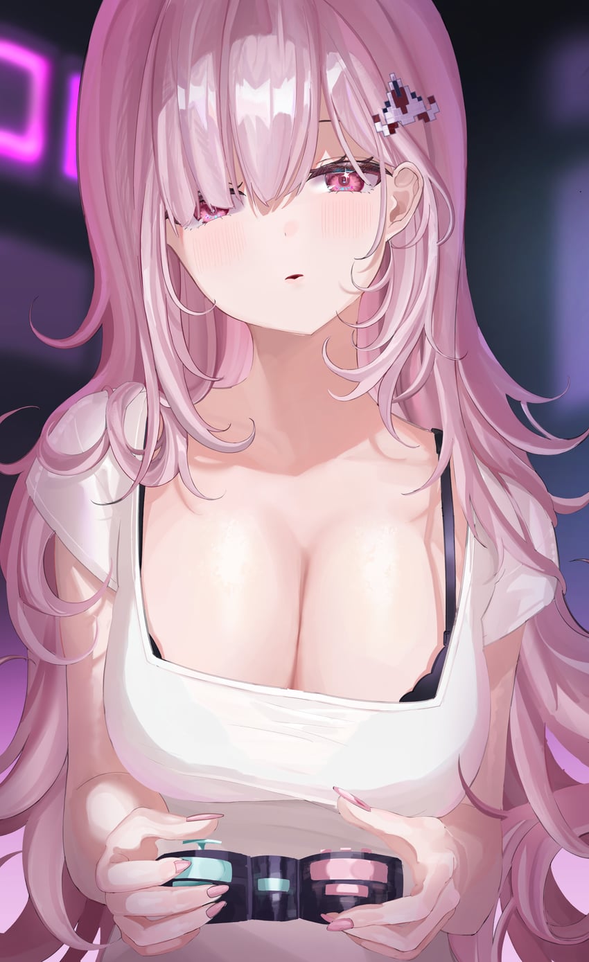 nanami chiaki (danganronpa and 2 more) drawn by naughty_(ac_naughty)