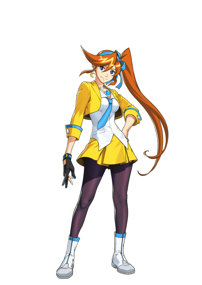 athena cykes (ace attorney and 1 more) drawn by fuse_takuro