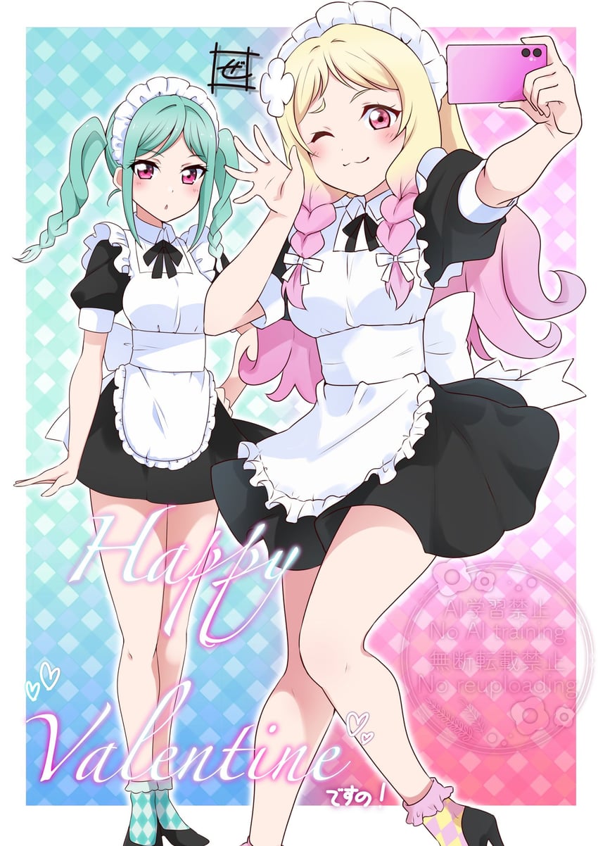 onitsuka natsumi and onitsuka tomari (love live! and 1 more) drawn by zero-theme