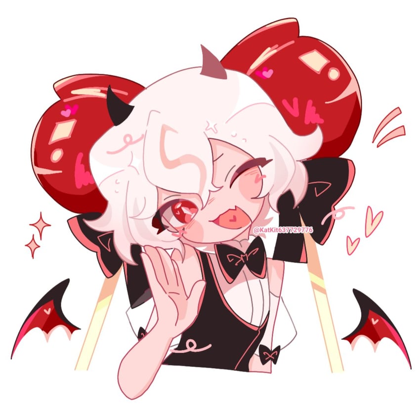 candy apple cookie (cookie run and 1 more) drawn by katkit637729776