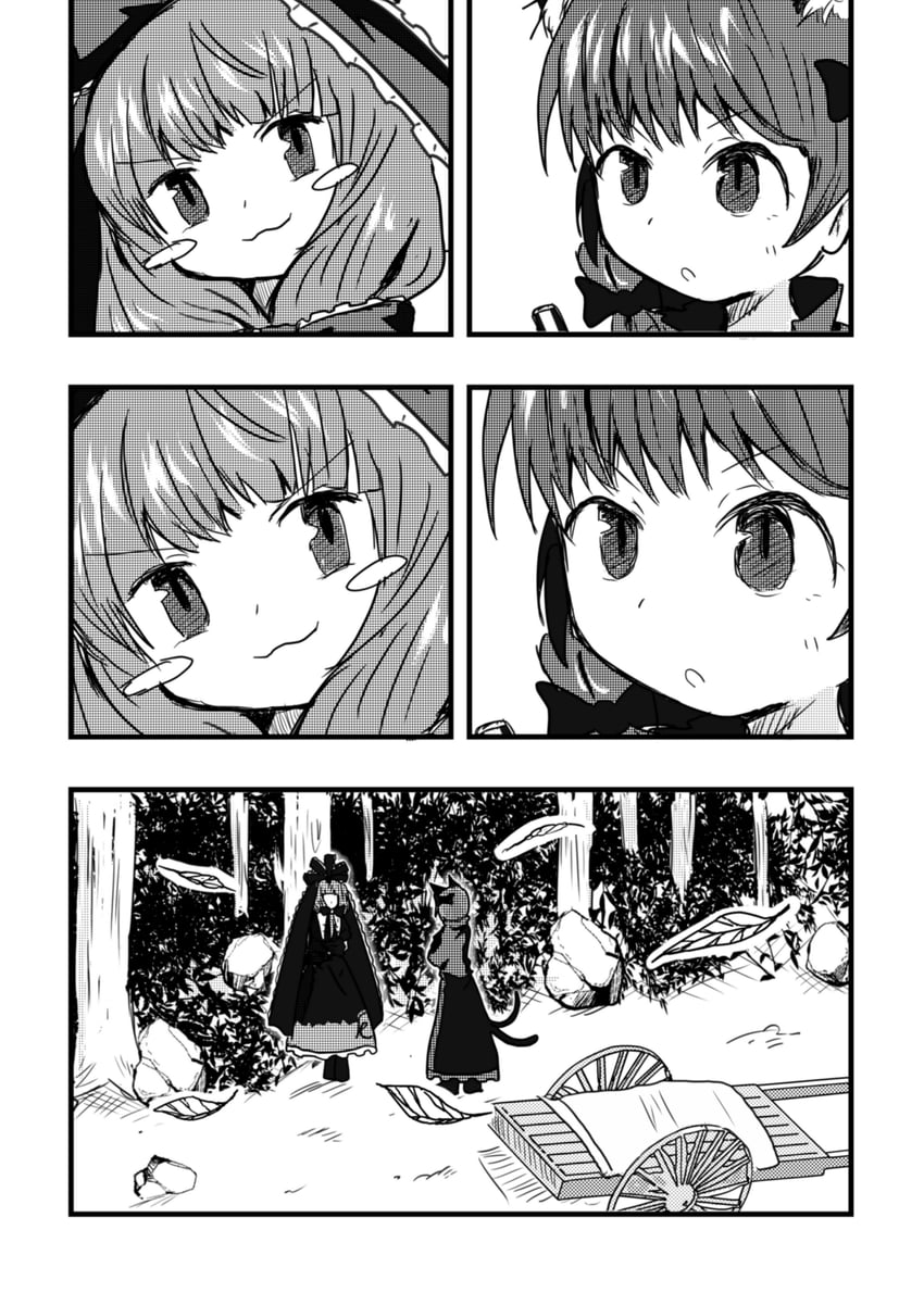 kaenbyou rin and kagiyama hina (touhou and 1 more) drawn by 3wd_tkm