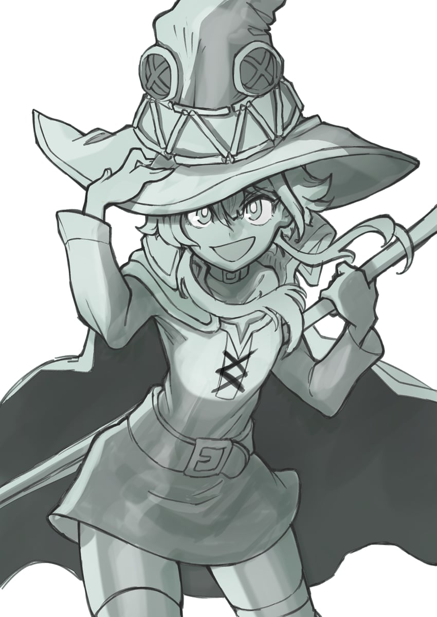 megumin (kono subarashii sekai ni shukufuku wo!) drawn by yokadokadon