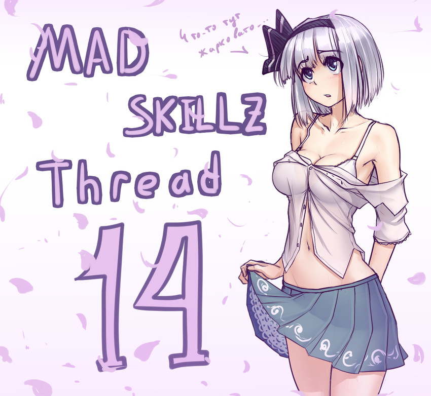 konpaku youmu (touhou and 1 more) drawn by hater_(hatater)