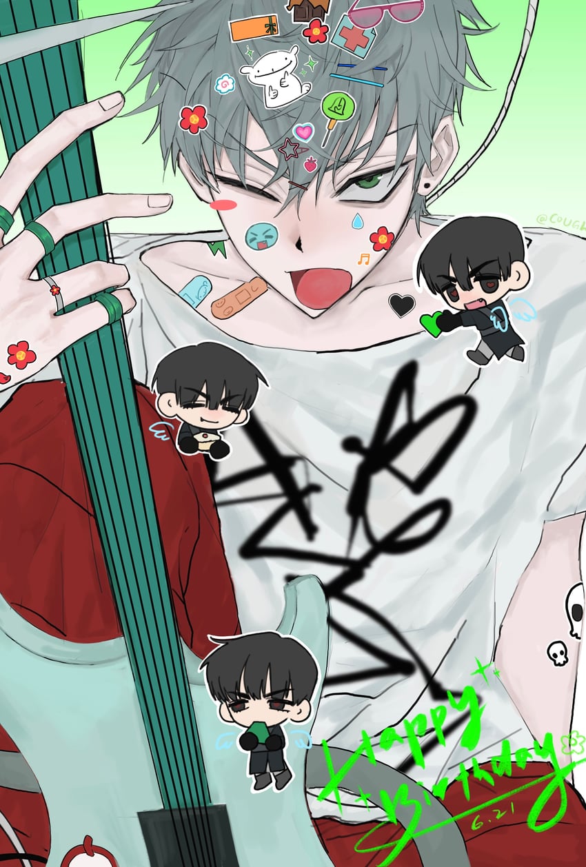 till and ivan (alien stage) drawn by c0ugh