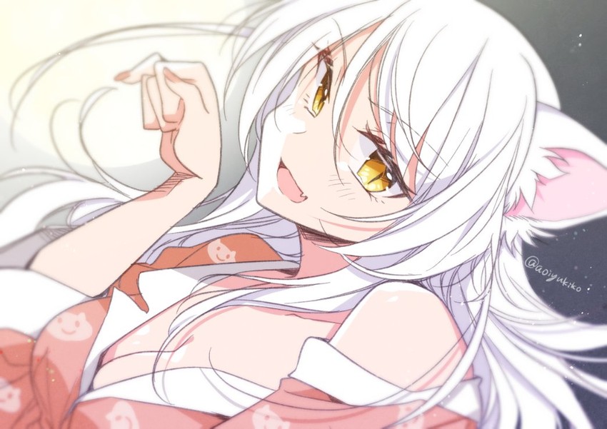 hanekawa tsubasa and black hanekawa (monogatari and 1 more) drawn by yukiko_(tesseract)