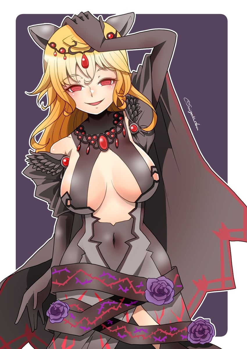 isabeau de baviere (mahou shoujo madoka magica and 2 more) drawn by saigokudou