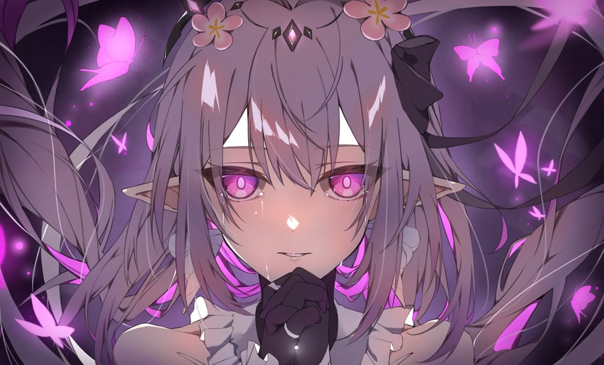 castorice (honkai and 1 more) drawn by moderate_gold