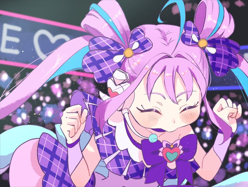 shigure kokoro and cure kyunkyun (precure and 1 more) drawn by inori_002