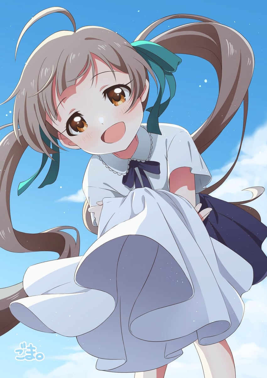 hakozaki serika (idolmaster and 1 more) drawn by goma_konbu