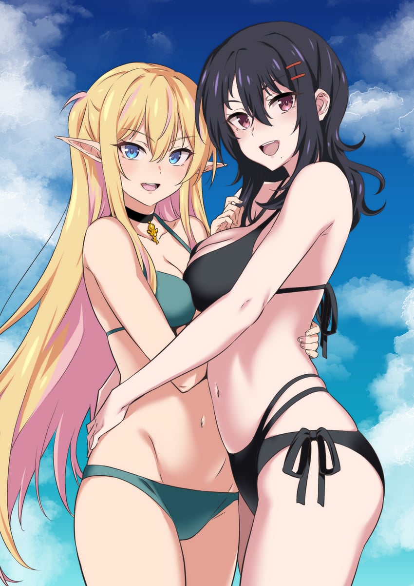 highschool elf and hero's mom (original) drawn by nakahira_guy