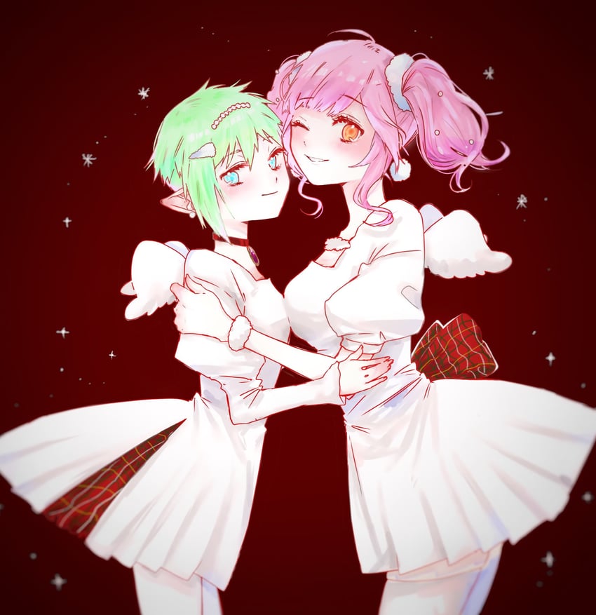 makina nakajima and reina prowler (macross and 1 more) drawn by mochi_(mochigome)