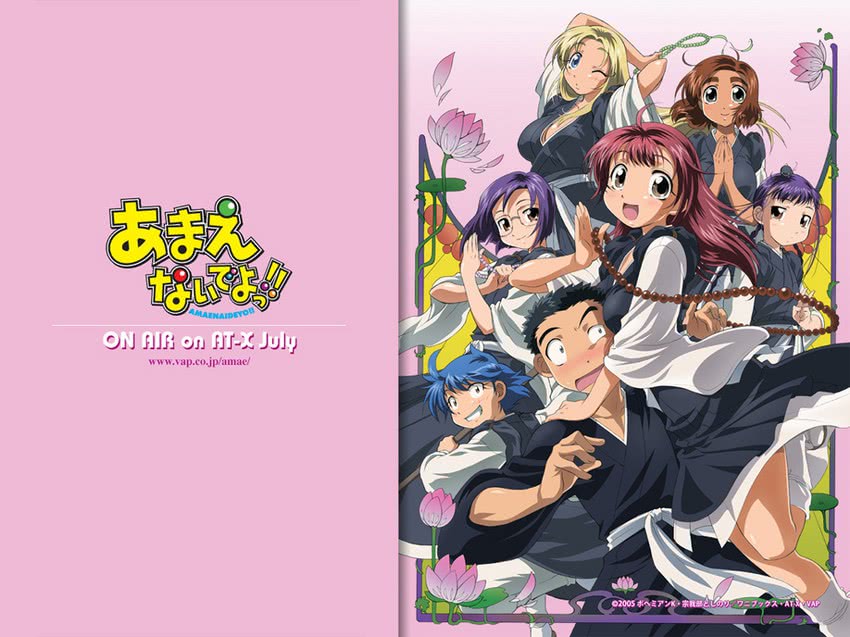 nanbu chitose, ikuina sumi, atouda yuuko, amanogawa haruka, sugai hinata, and 1 more (amaenaideyo!!)