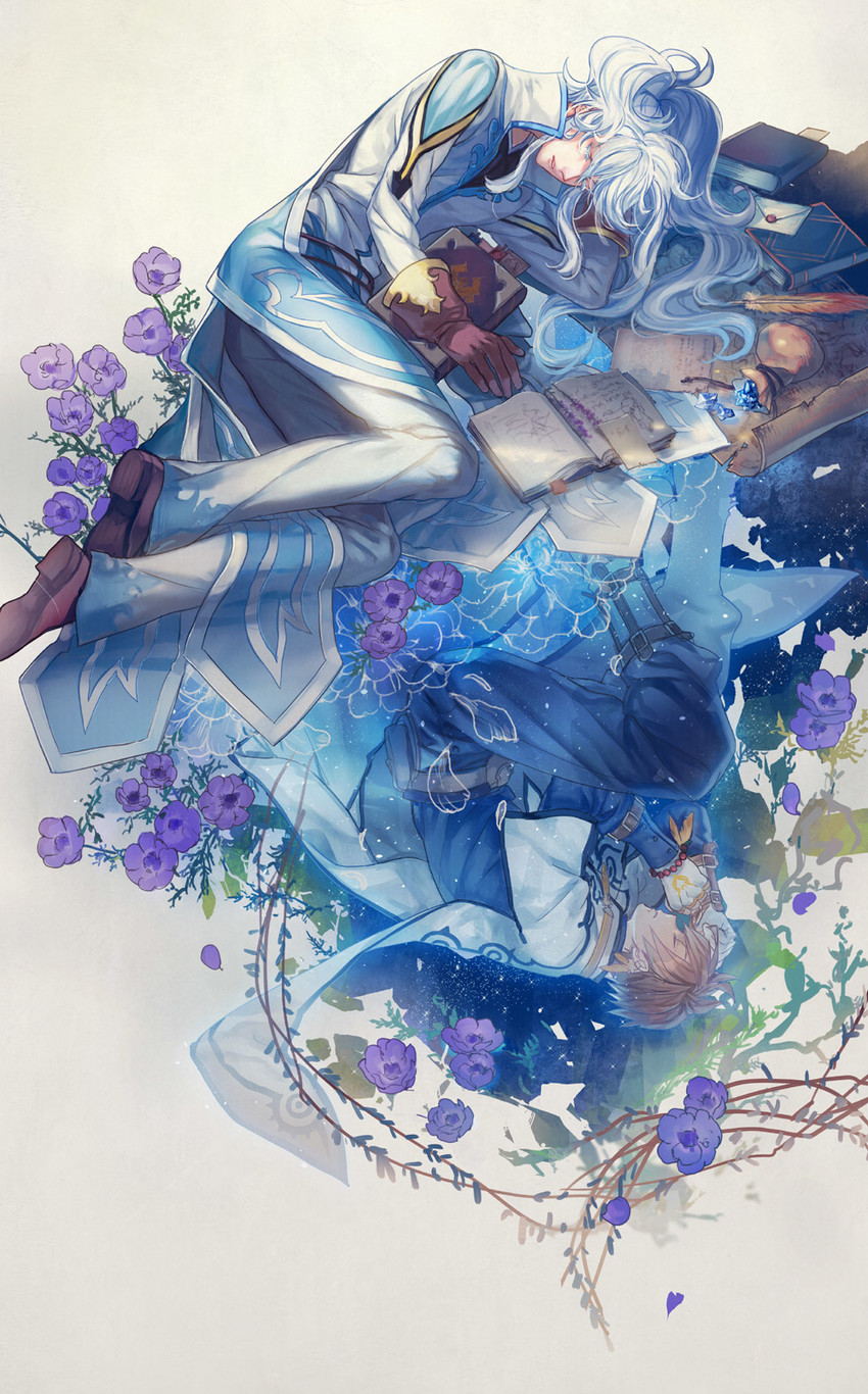 sorey and mikleo (tales of and 1 more) drawn by p-nekor