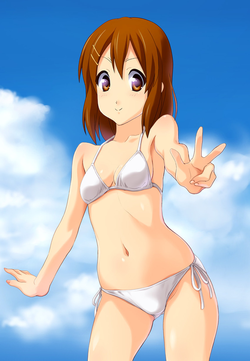 hirasawa yui (k-on!) drawn by norizou_type-r