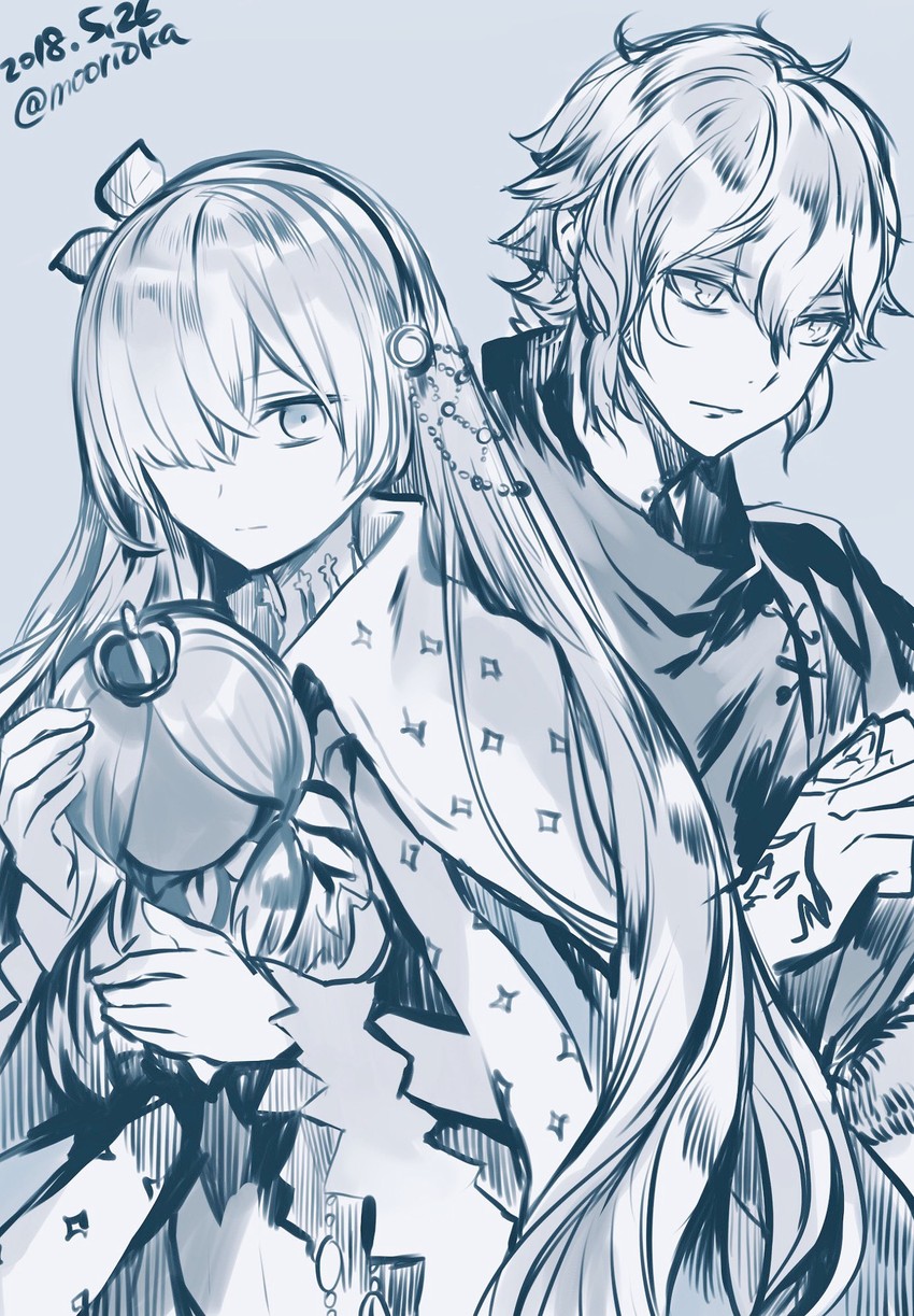 anastasia, viy, and kadoc zemlupus (fate and 1 more) drawn by rioka_(southern_blue_sky)