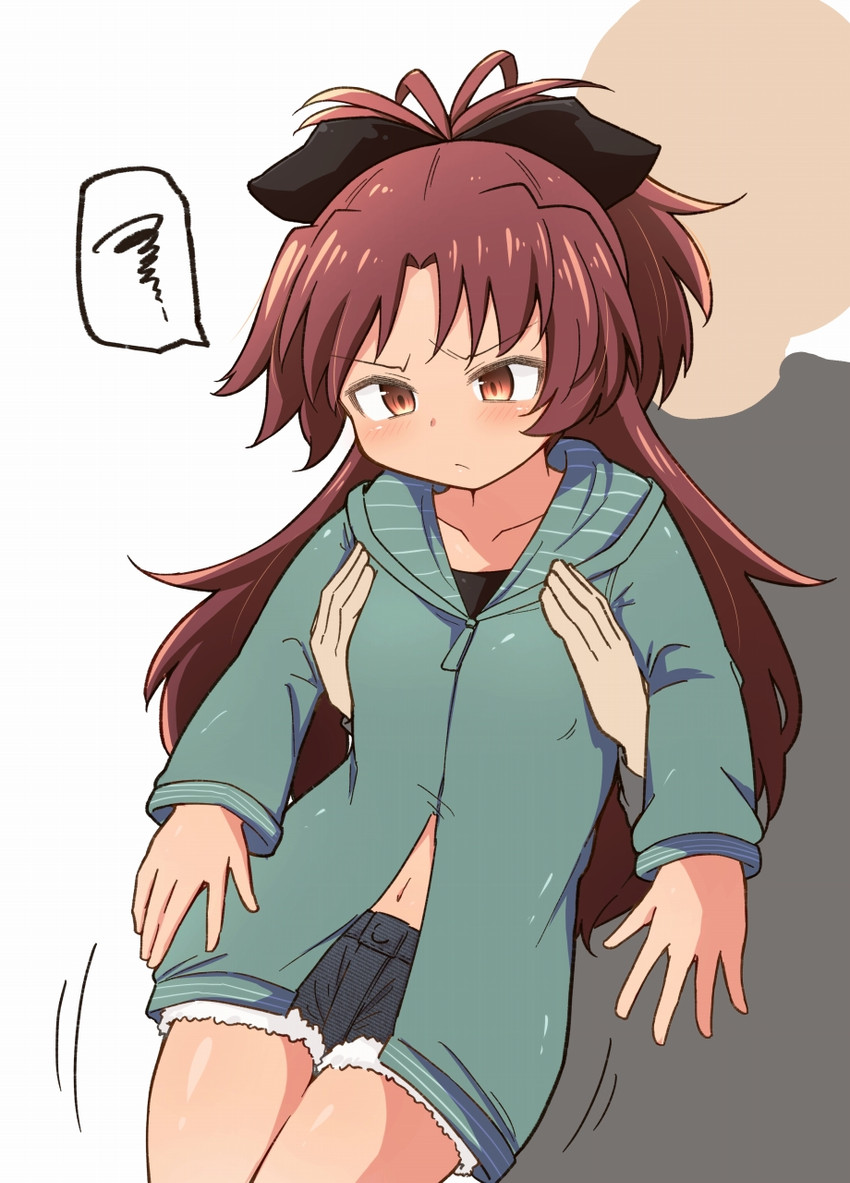 sakura kyoko (mahou shoujo madoka magica) drawn by hitori_jozu