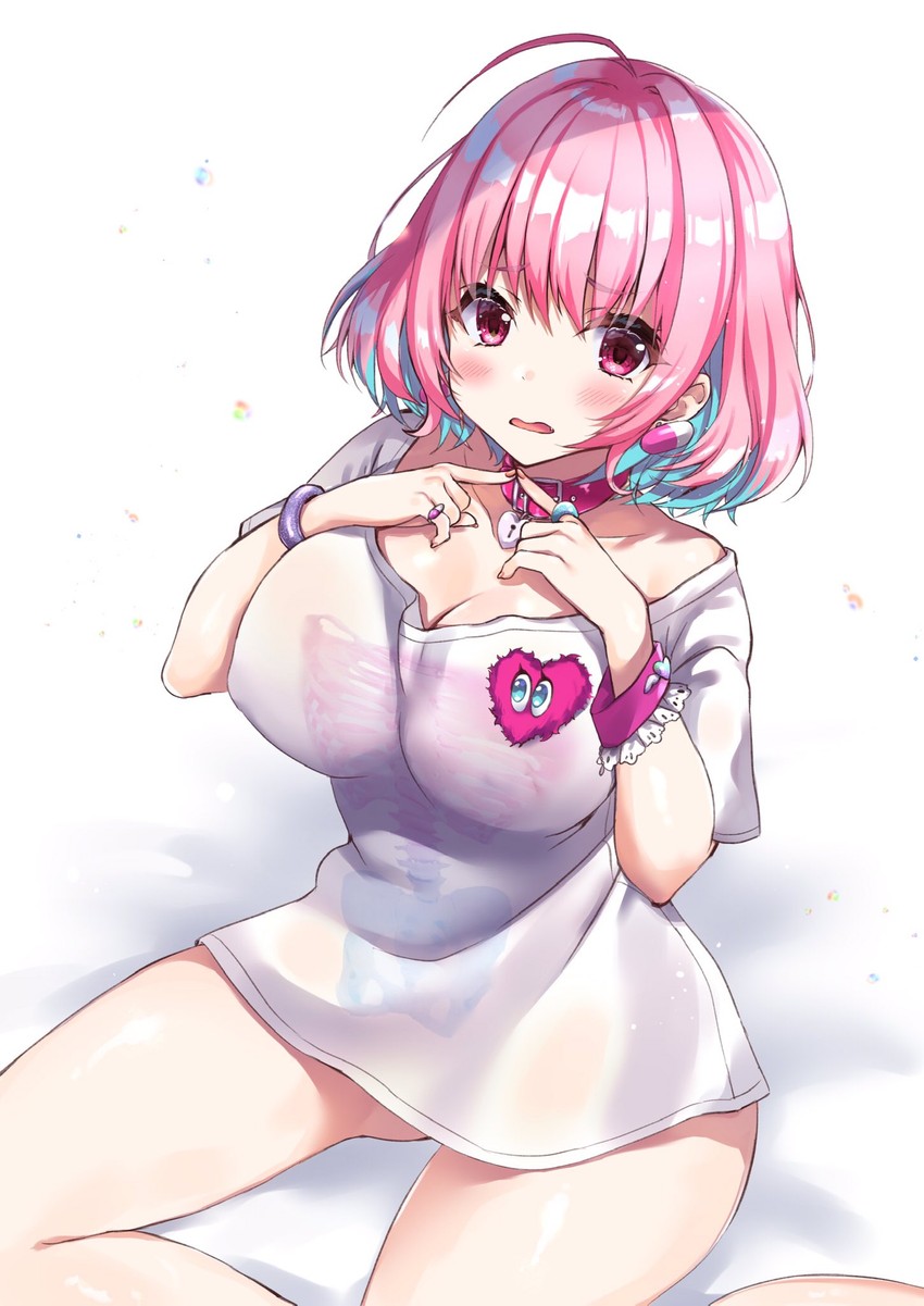 yumemi riamu (idolmaster and 1 more) drawn by honoka_chiffon
