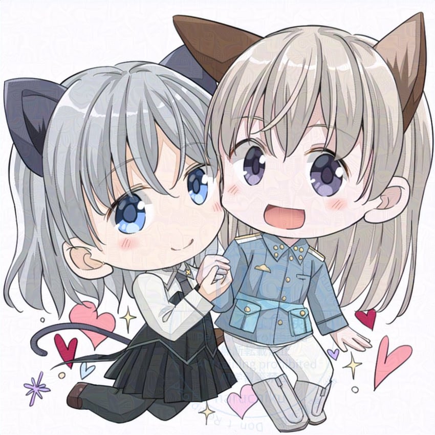 sanya v. litvyak and eila ilmatar juutilainen (world witches series and 1 more) drawn by naruchisukisuki