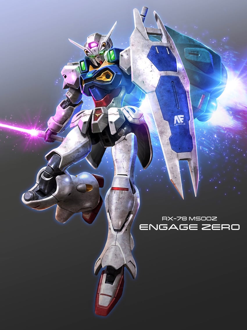 gundam engage zero (gundam and 1 more) drawn by planeta_tsuji