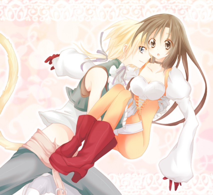 zidane tribal and garnet til alexandros xvii (final fantasy and 1 more) drawn by riichu
